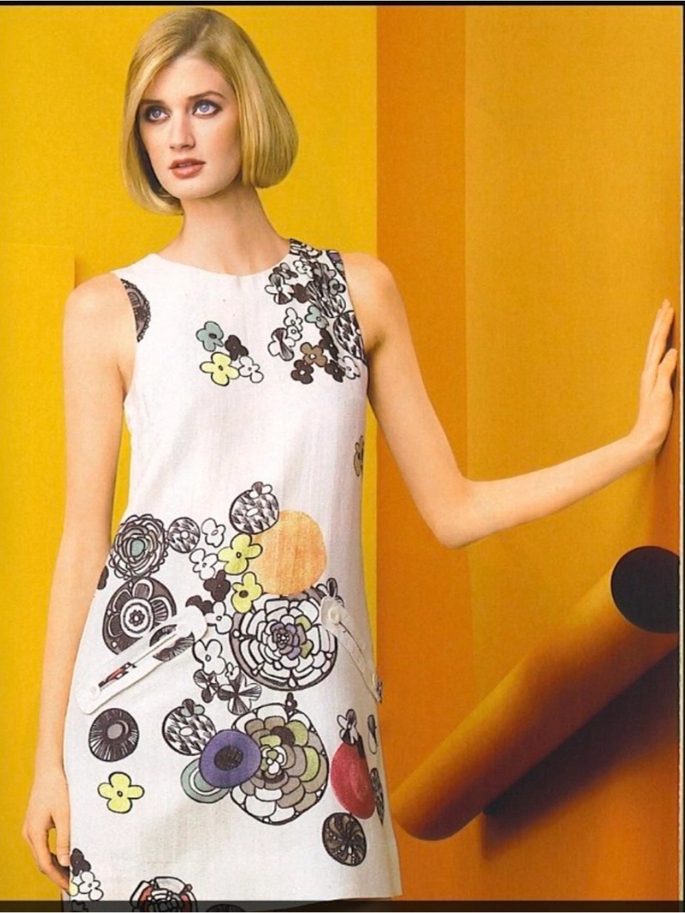 See by Chloé White Floral Mini Dress Size 4